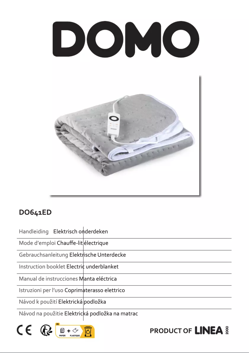 Page n°1 - Manuel utilisateur Domo DO641ED
