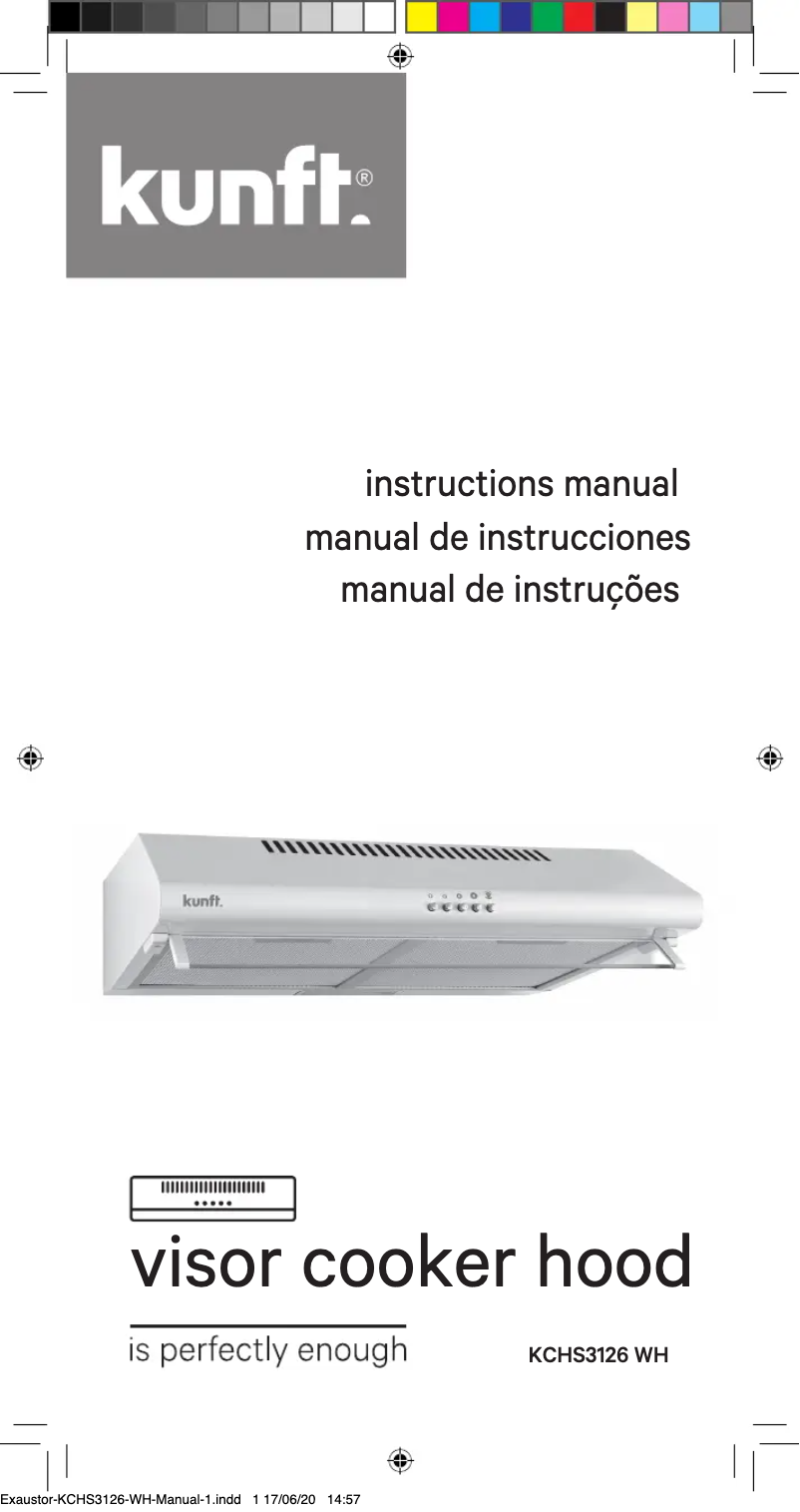Page n°1 - Manuel utilisateur Kunft KCHS3126 WH