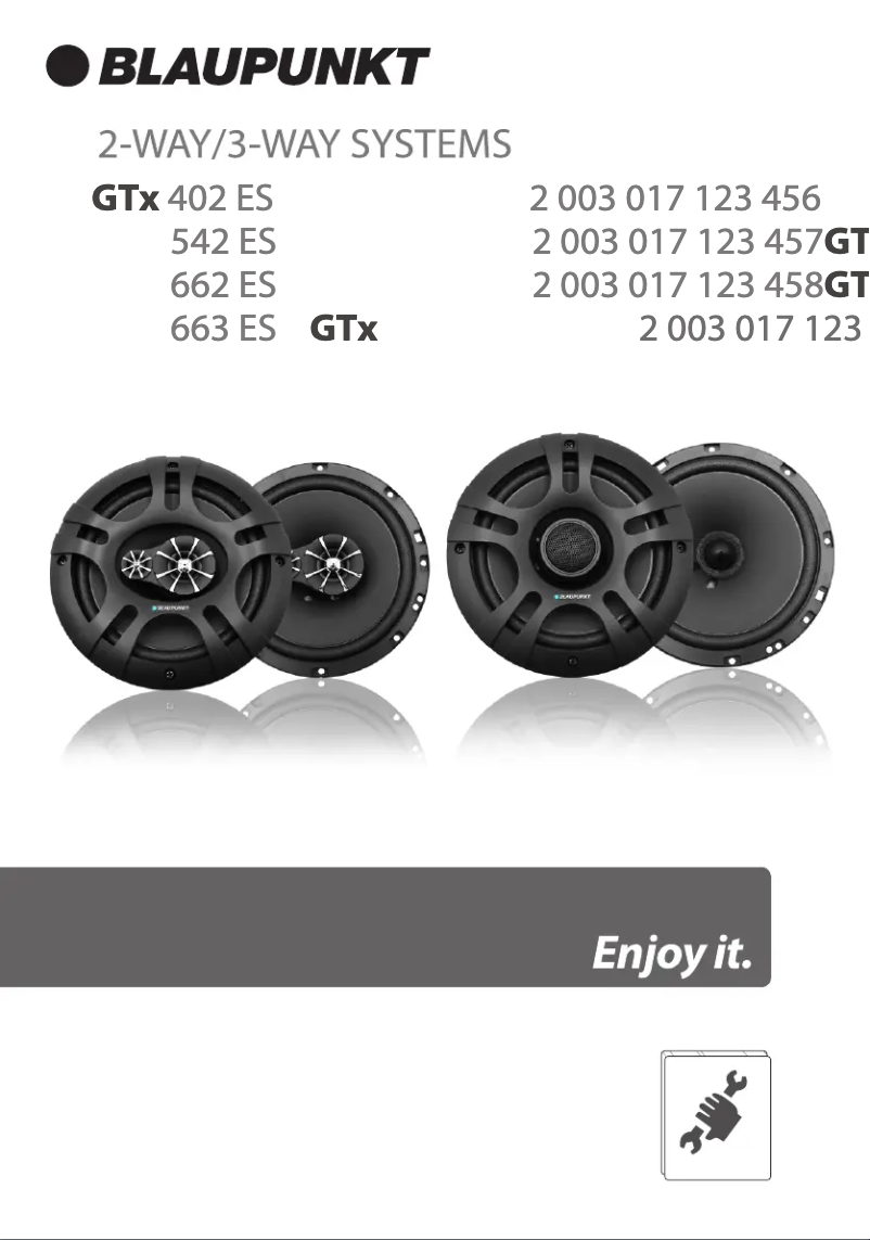 Image de la première page du manuel de l'appareil GTx 663 ES