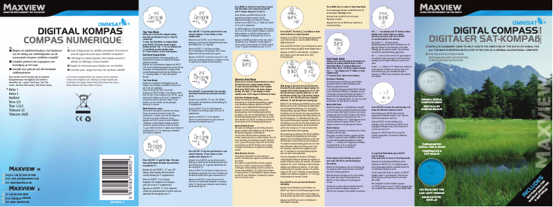 Página 1 del manual Manual de usuario Maxview B2030