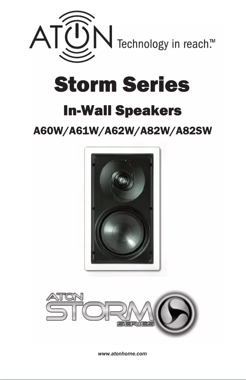 Página 1 del manual Manual de usuario Aton A60W