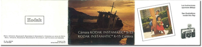 Page 1 de la notice Manuel utilisateur Kodak Instamatic X-15