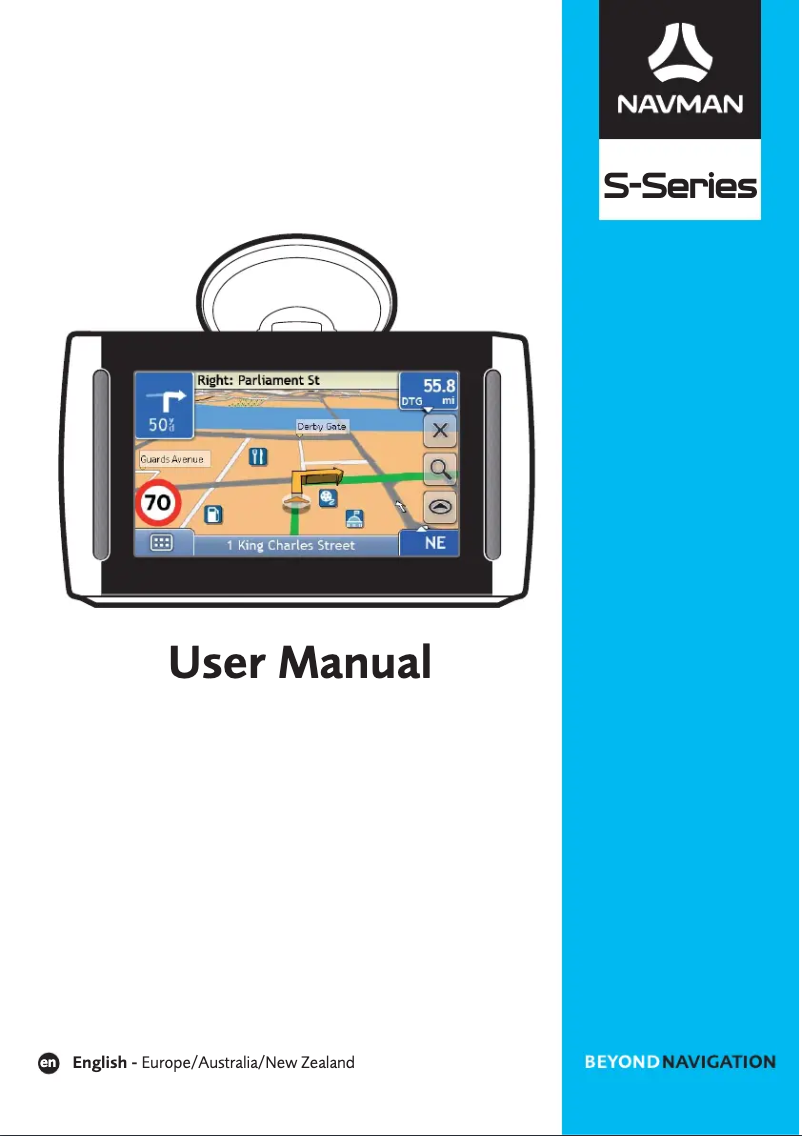 Image de la première page du manuel de l'appareil S90i
