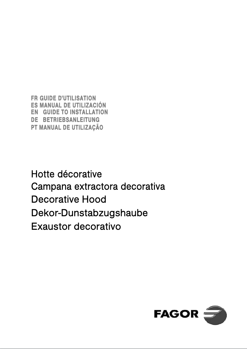 Image de la première page du manuel de l'appareil CFS-90AX