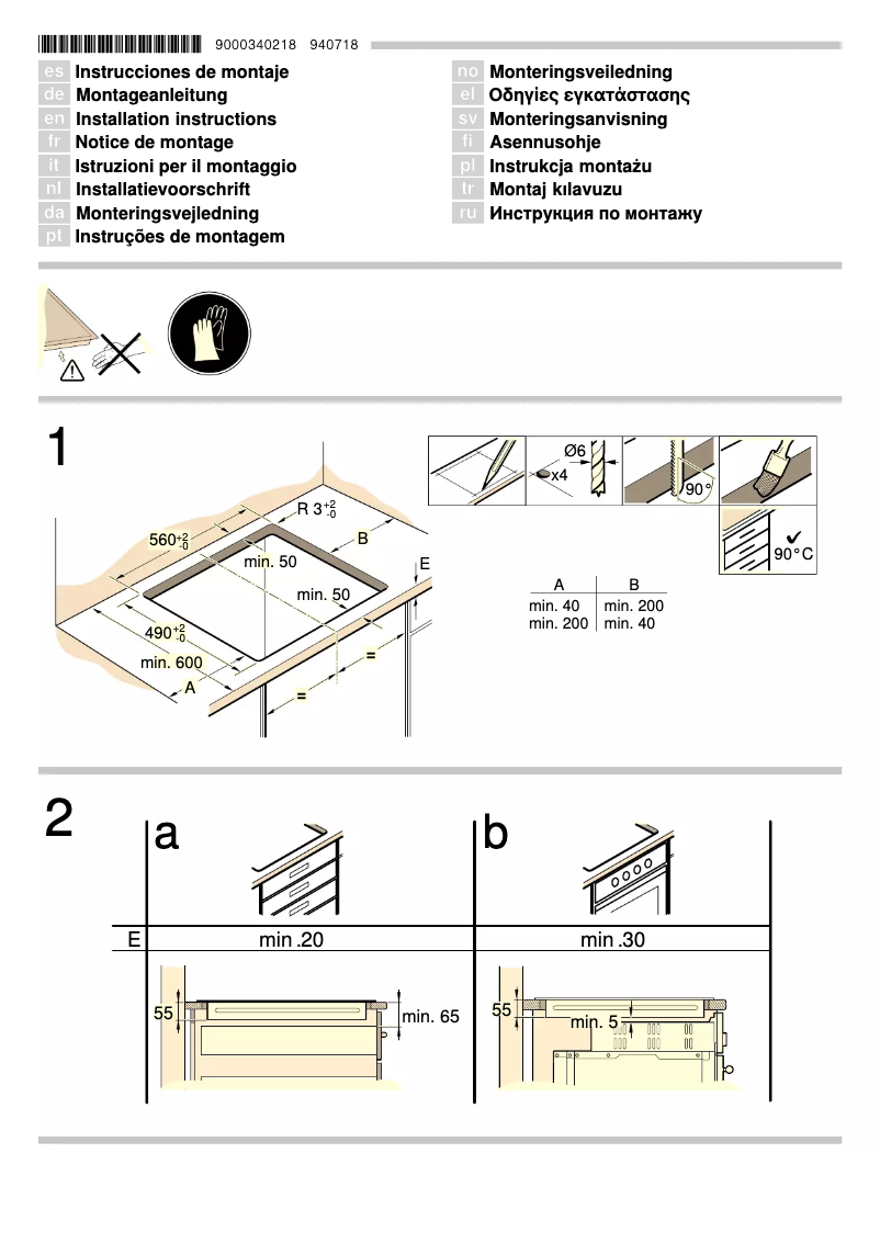 Page n°1 - Manuel utilisateur Constructa CA41052