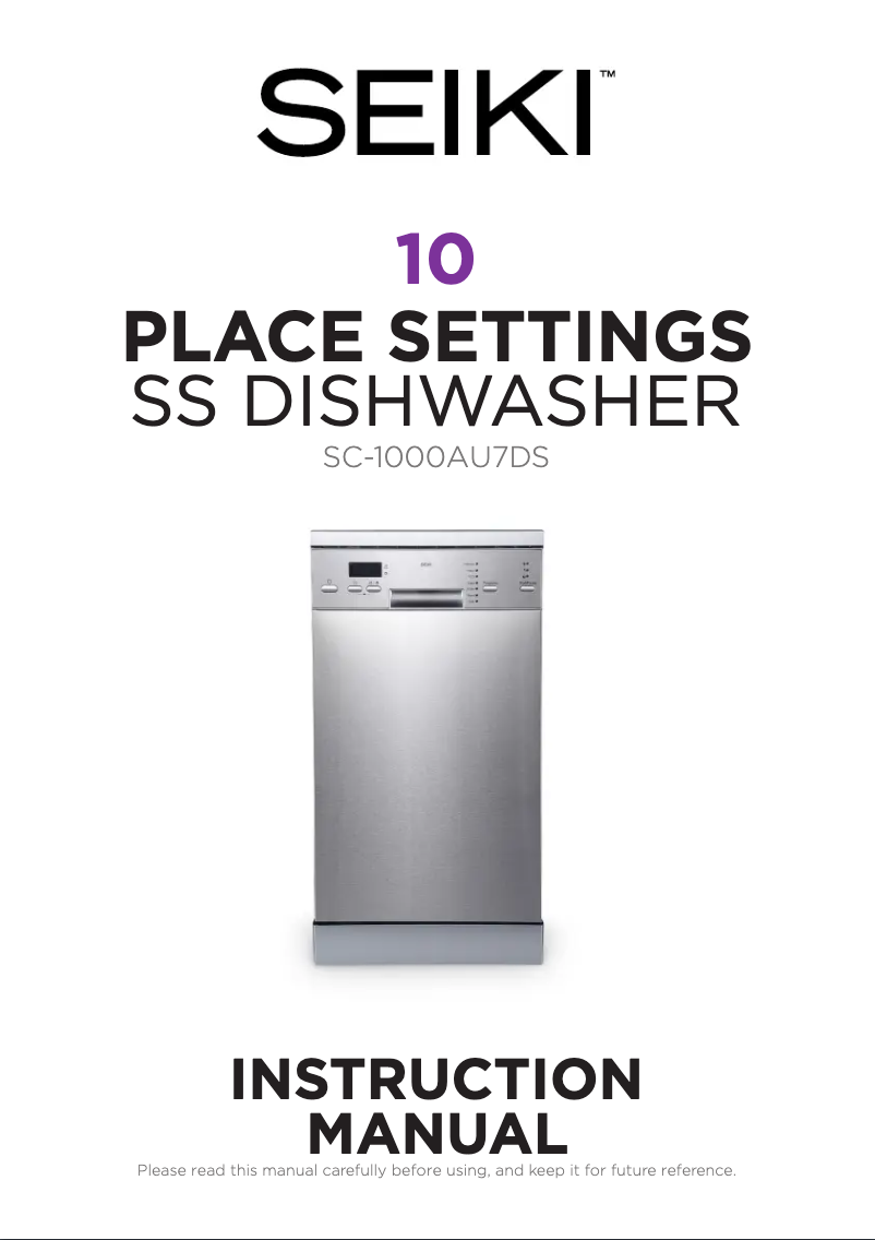 Página 1 del manual Manual de usuario Seiki SC-1000AU7DS
