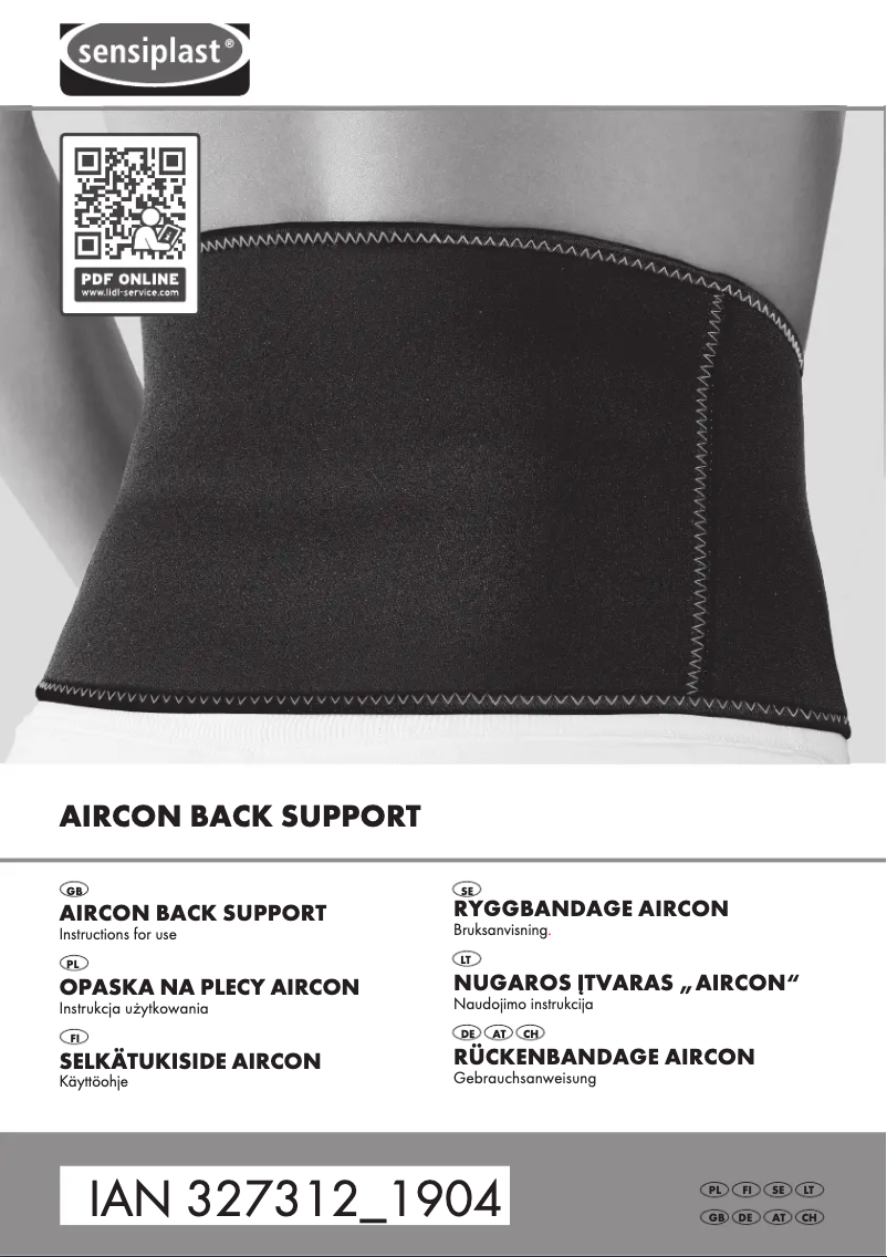 Image de la première page du manuel de l'appareil IAN 327312