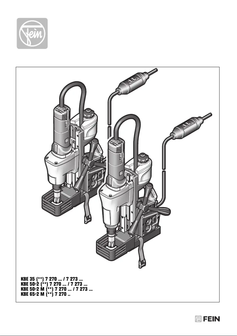 Página 1 del manual Manual de usuario Fein KBE 35