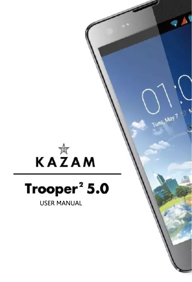 Page 1 of the manual User Manual Kazam Trooper2 5.0