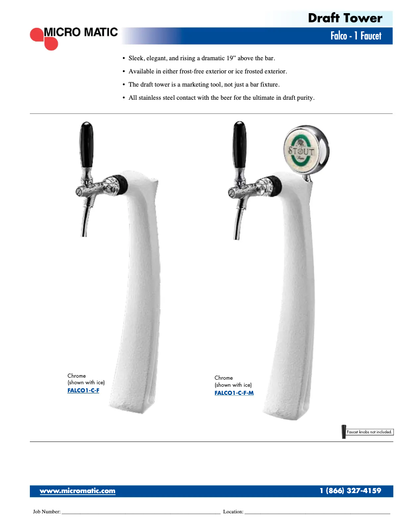 Página 1 del manual Manual de usuario Micro Matic FALCO1