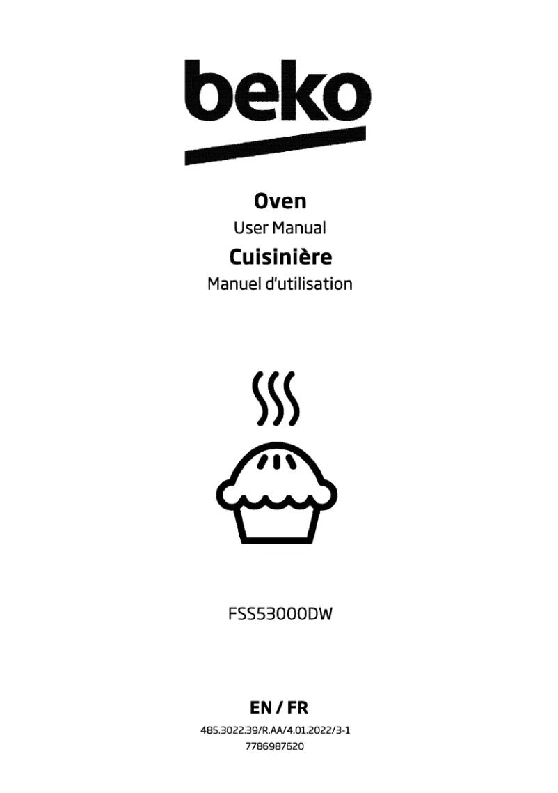 Page n°1 - Manuel utilisateur Beko FSS53000DW