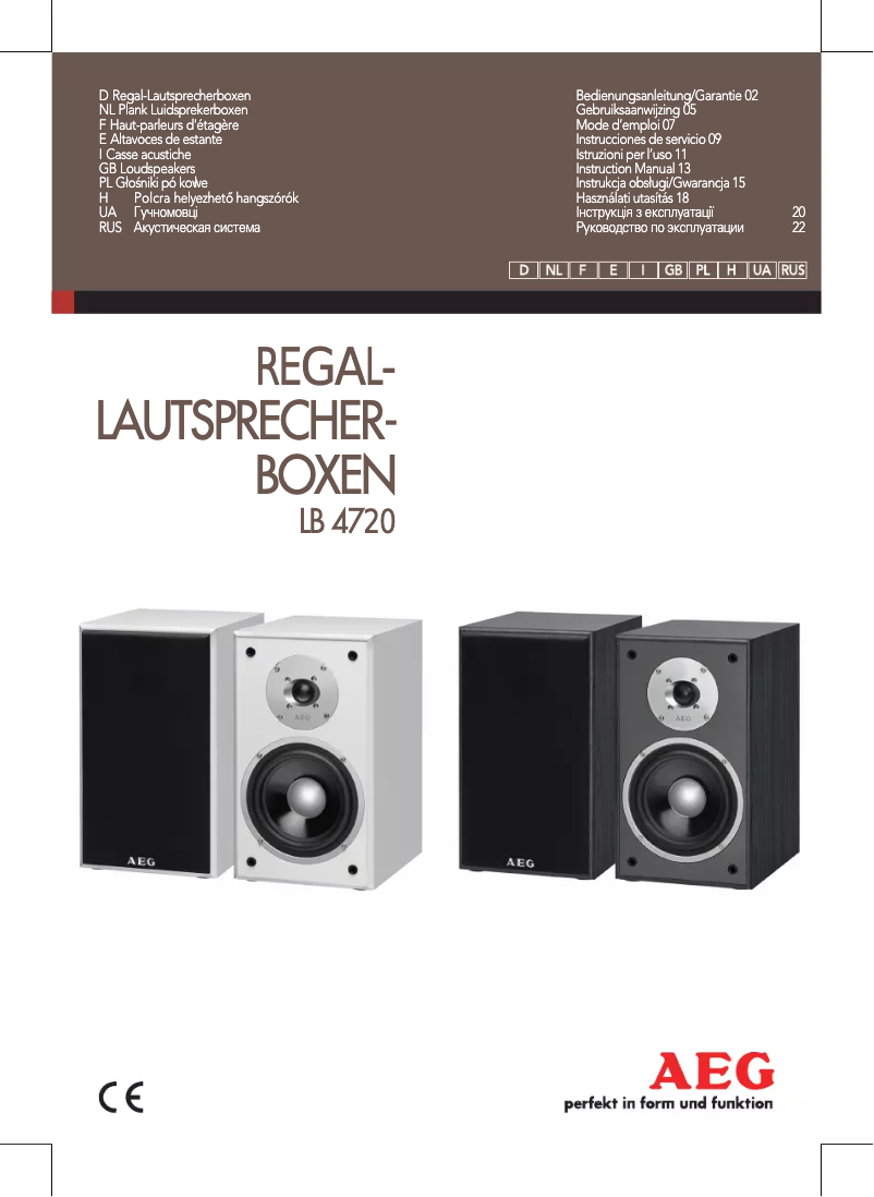 Image de la première page du manuel de l'appareil LB 4720