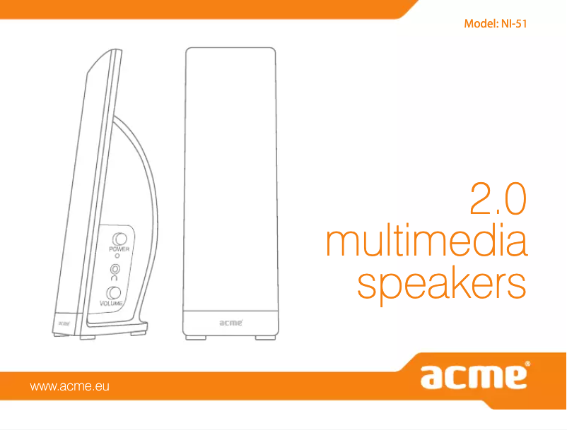 Page 1 de la notice Manuel utilisateur Acme United NI-51