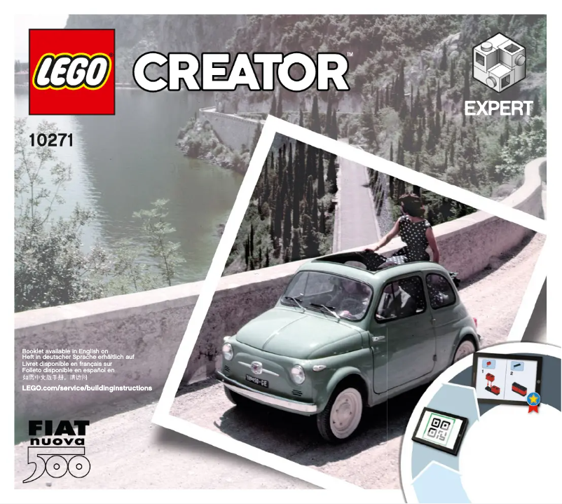 Page n°1 - Manuel utilisateur Lego Creator Expert 10271