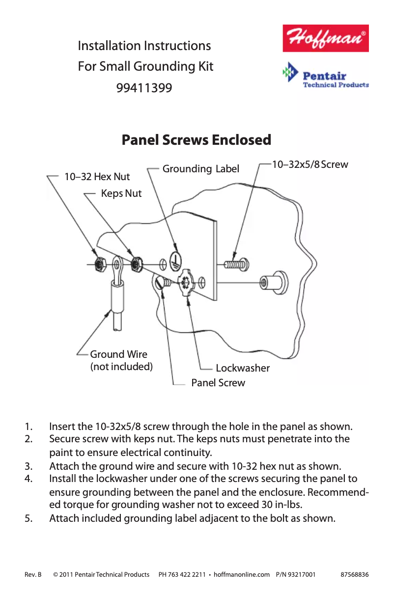 Image de la première page du manuel de l'appareil A16148CHFL