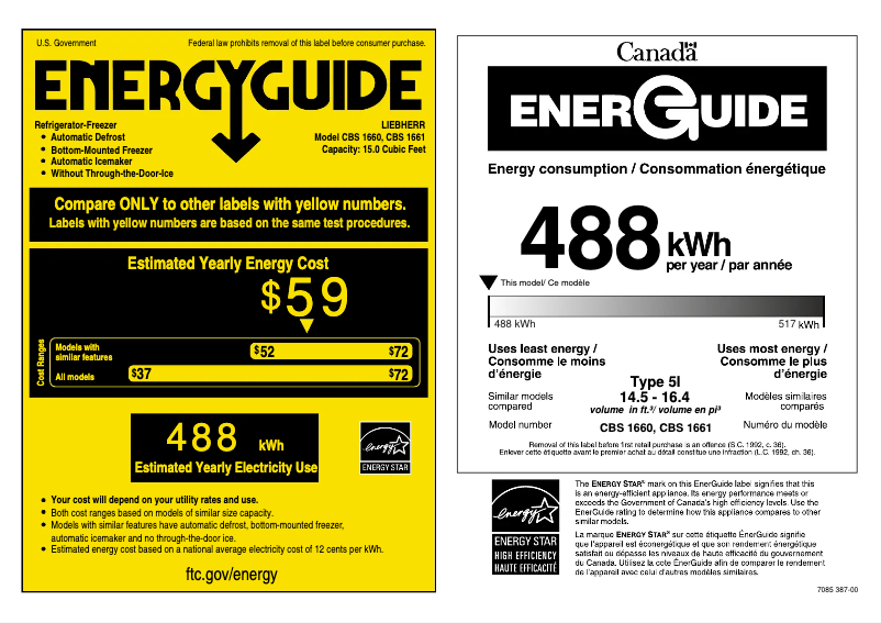 Page n°1 - Mode d'emploi Liebherr CBS-1661