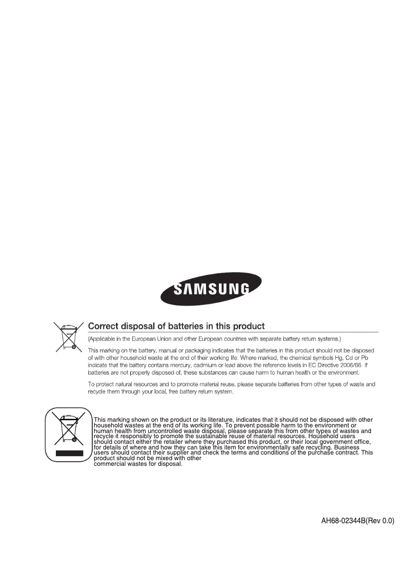 Page n°1 - Manuel utilisateur Samsung MM-D530D