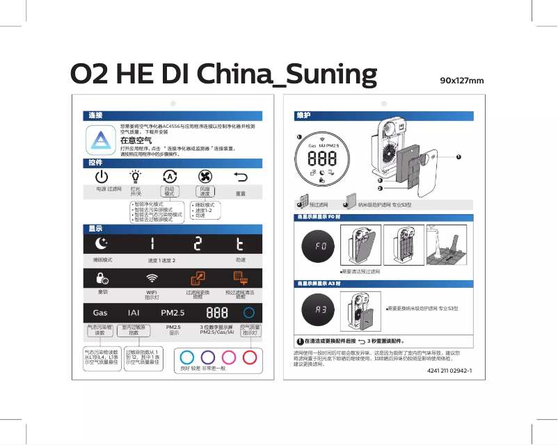 Página 1 del manual Guía de inicio rápido Philips AC4556