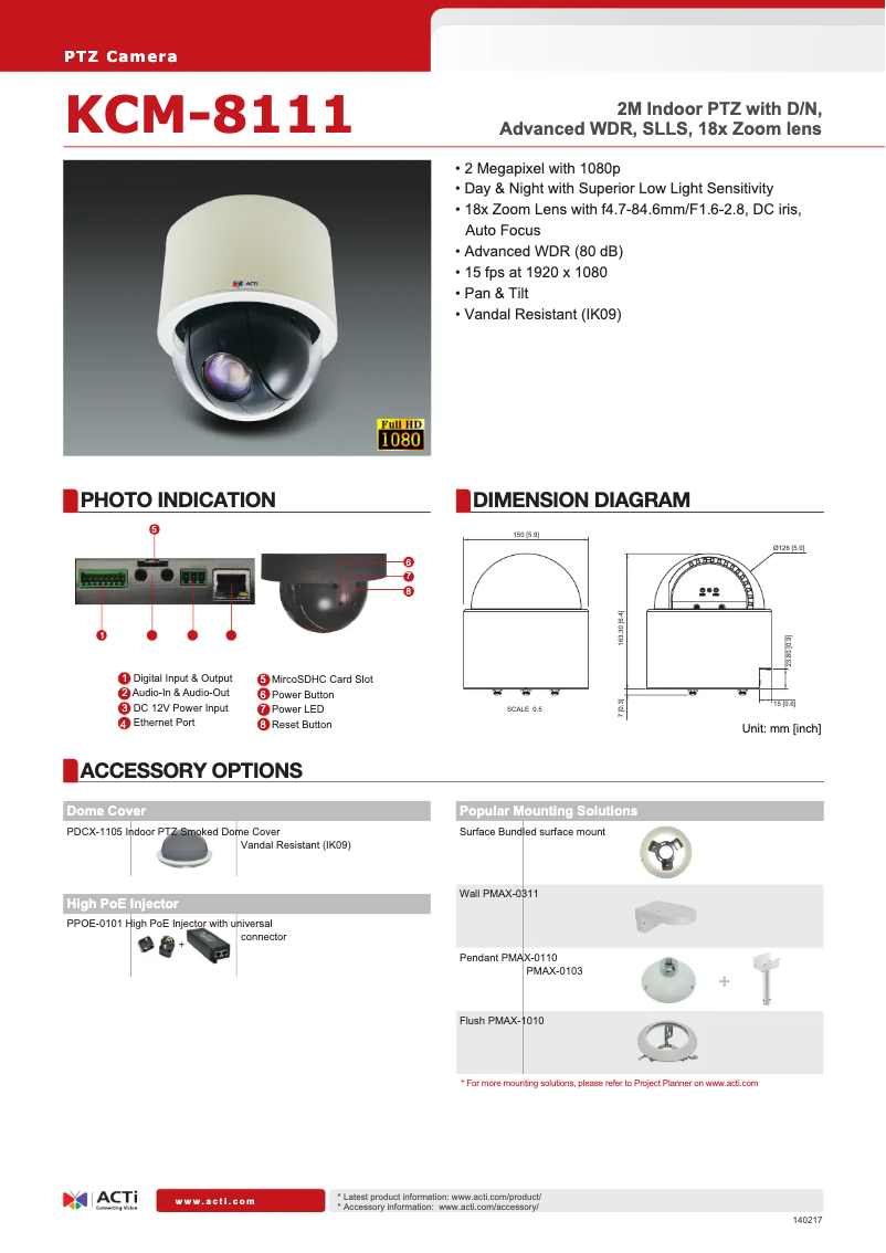 Image de la première page du manuel de l'appareil KCM-8111