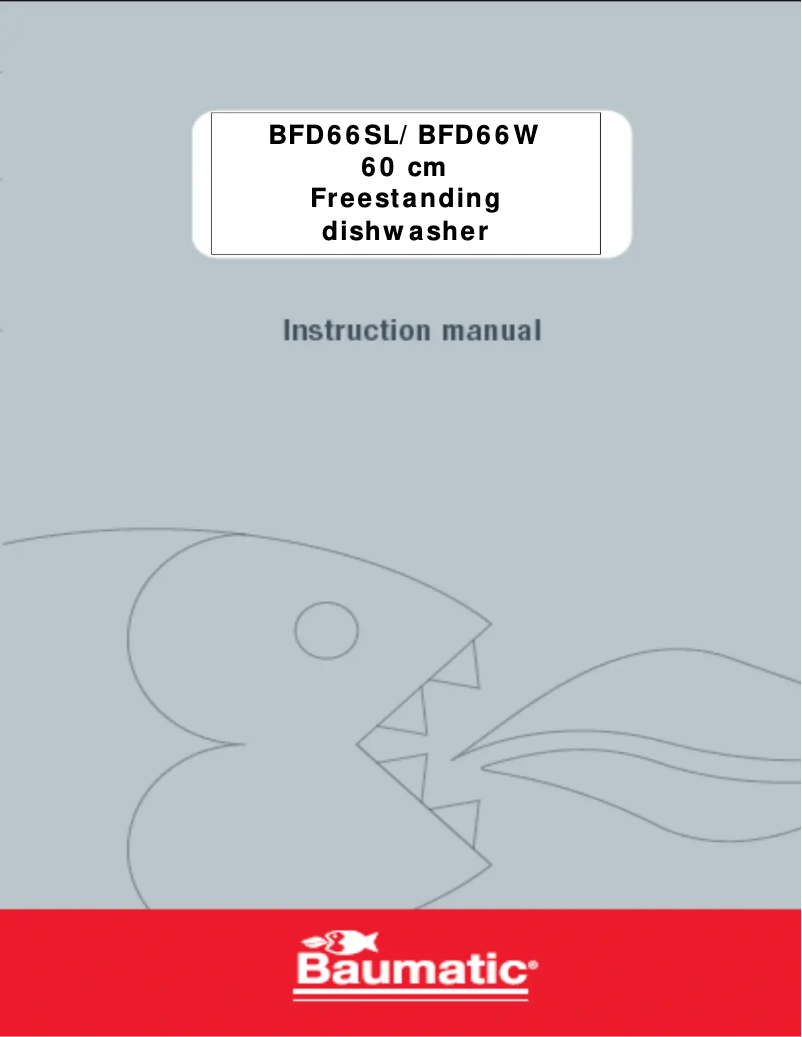 Página 1 del manual Manual de usuario Baumatic BFD66W
