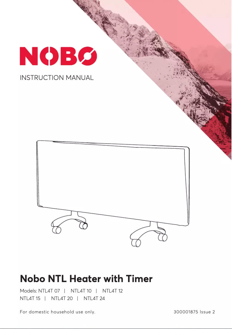 Image de la première page du manuel de l'appareil NTL4T10-FS40