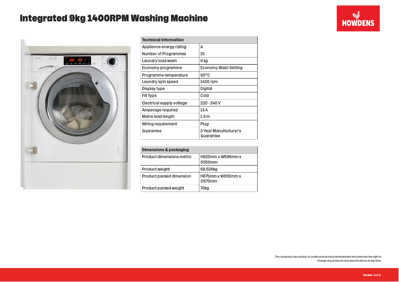 Image de la première page du manuel de l'appareil LAM8776