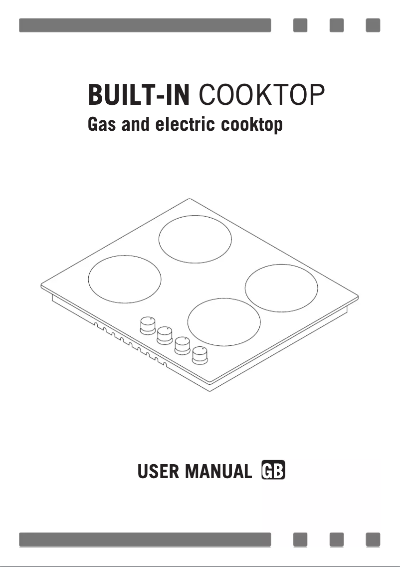 Image de la première page du manuel de l'appareil CMG3H1B