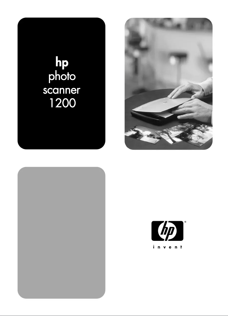 Page n°1 - Manuel utilisateur HP Photosmart 1200