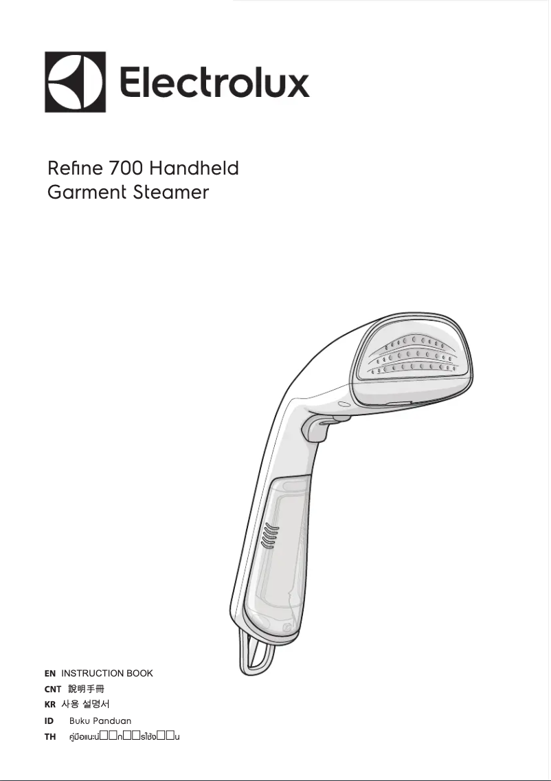 Page 1 de la notice Manuel utilisateur Electrolux Reﬁne 700