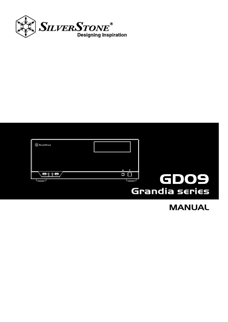 Page n°1 - Manuel utilisateur Silverstone Grandia GD09