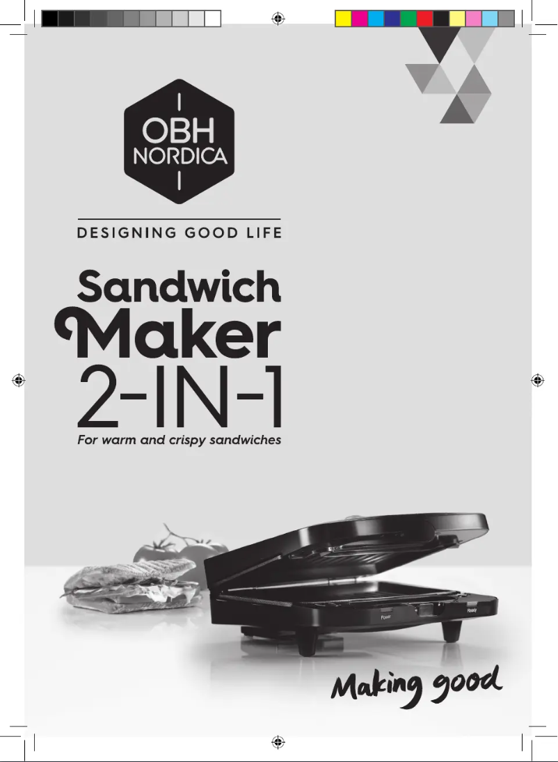 Page 1 de la notice Manuel utilisateur OBH Nordica 6885