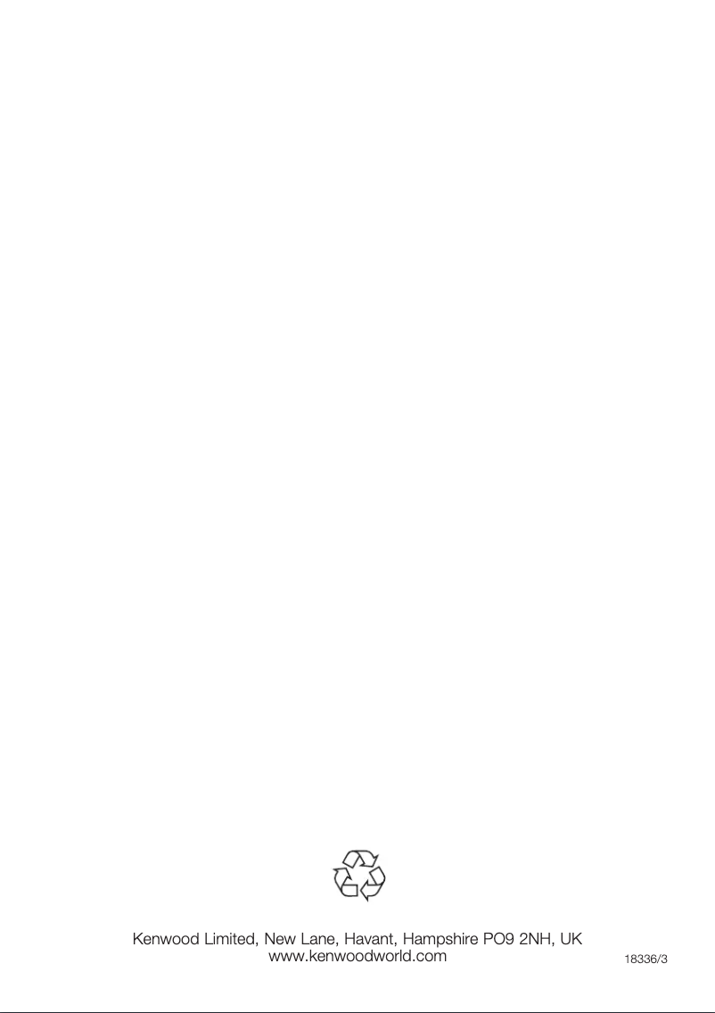 Page 1 de la notice Manuel utilisateur Kenwood BLX52