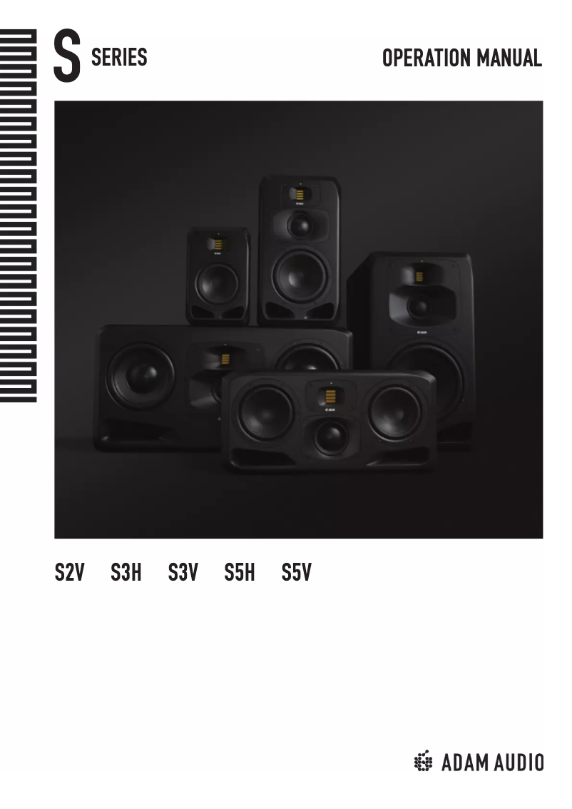 Image de la première page du manuel de l'appareil S2V