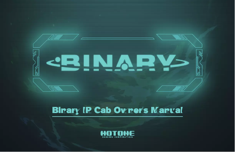 Page n°1 - Manuel utilisateur Hotone Binary IR Cab