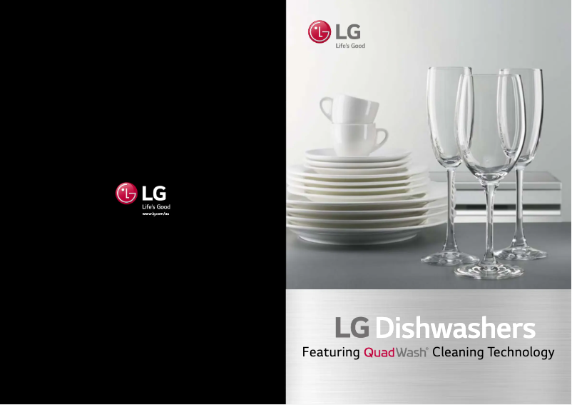 Página 1 del manual Ficha técnica LG XD4B14PS