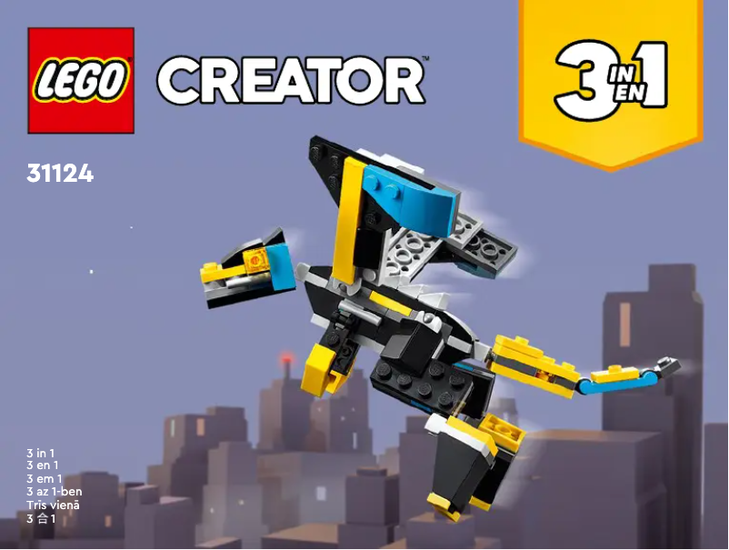 Image de la première page du manuel de l'appareil Creator 31124