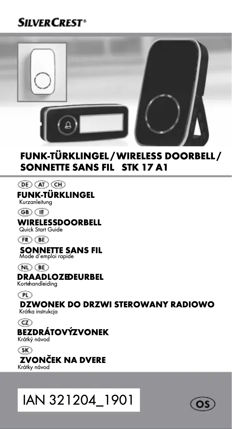 Page 1 de la notice Manuel utilisateur SilverCrest STK 17 A1