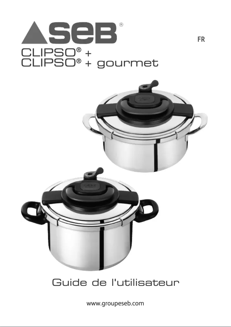 Image de la première page du manuel de l'appareil Clipso+ Gourmet