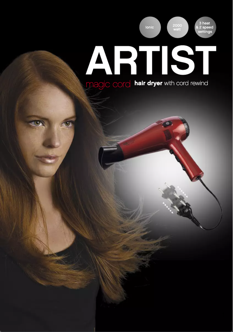 Página 1 del manual Manual de usuario OBH Nordica Artist 5184