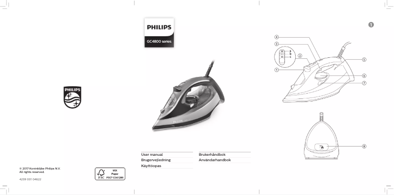 Image de la première page du manuel de l'appareil Azur Pro GC4886