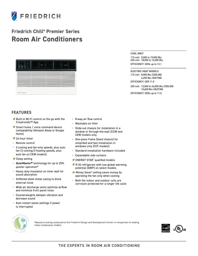 Image de la première page du manuel de l'appareil Chill Premier CCW15B10B