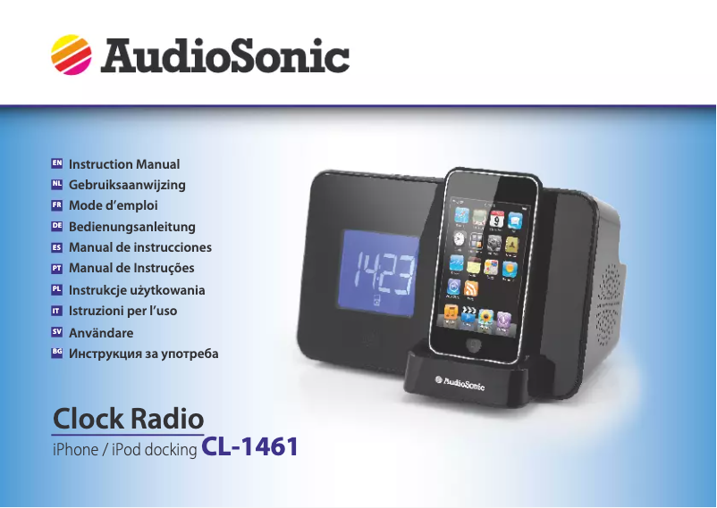 Image de la première page du manuel de l'appareil CL-1461