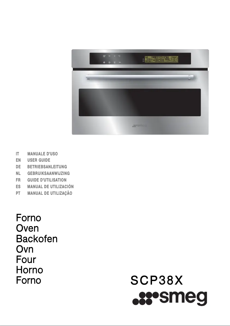 Page 1 de la notice Manuel utilisateur Smeg SCP38X