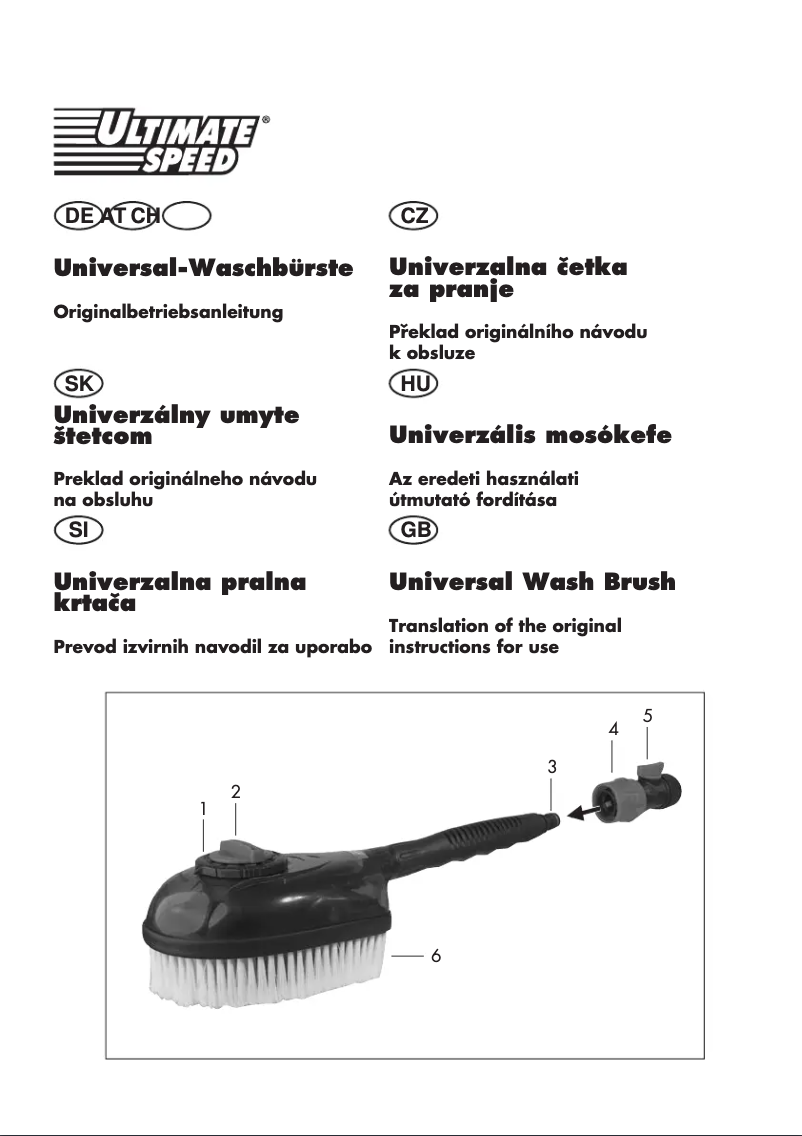 Page n°1 - Manuel utilisateur Ultimate Speed IAN 31423