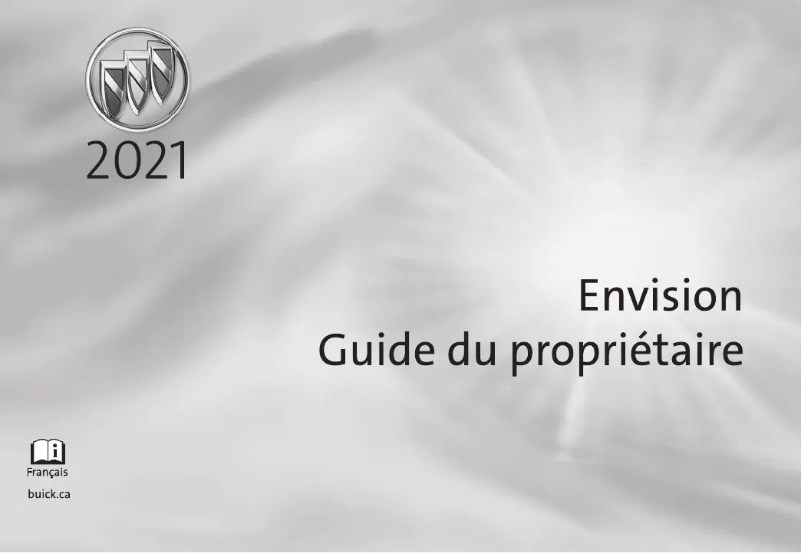 Página 1 del manual Manual de usuario Buick Envision (2021)