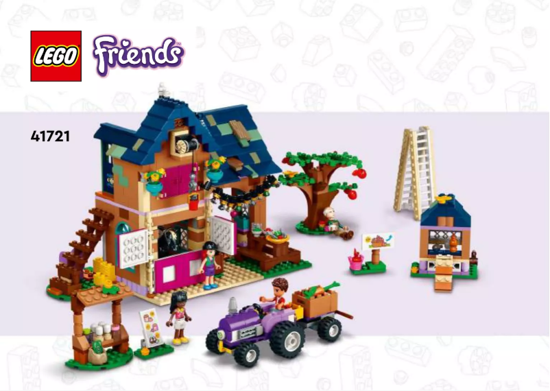 Page 1 de la notice Manuel utilisateur Lego Friends 41704