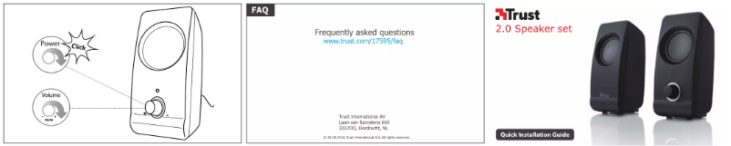 Page 1 de la notice Manuel utilisateur Trust Remo 2.0 17595