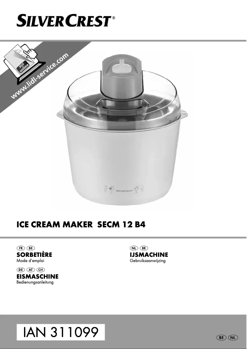 Page n°1 - Manuel utilisateur Ernesto SECM 12 B4