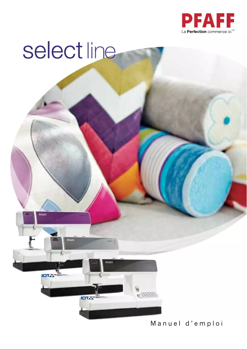 Page n°1 - Manuel utilisateur Pfaff Select 3.2