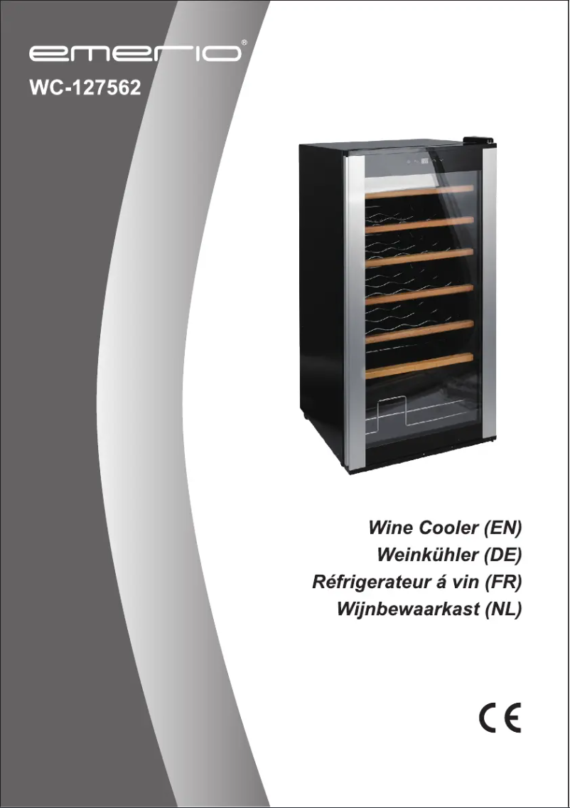 Page n°1 - Manuel utilisateur Emerio WC-127562